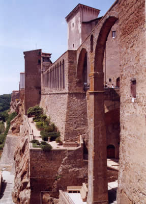 Vista di Pitigliano